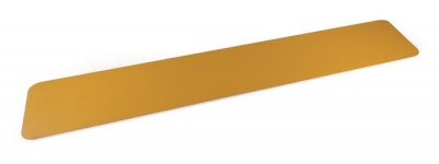 Padlójelölő matrica, 20x120 cm, DURABLE "Gyalogosátkelő", sárga