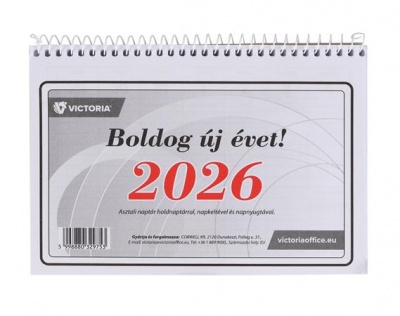 Naptár, asztali, 23TA, VICTORIA OFFICE (2026 évi)
