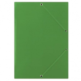 Gumis mappa, karton, A4, DONAU "Standard", zöld