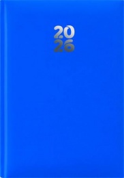 Naptár, tervező, A5, napi, DAYLINER "Pannon", kék